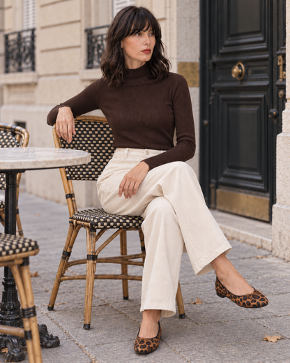 Pantalon en velours côtelé pour femmes