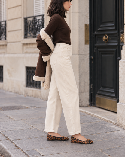 Pantalon en velours côtelé pour femmes