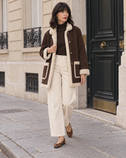 Pantalon en velours côtelé pour femmes