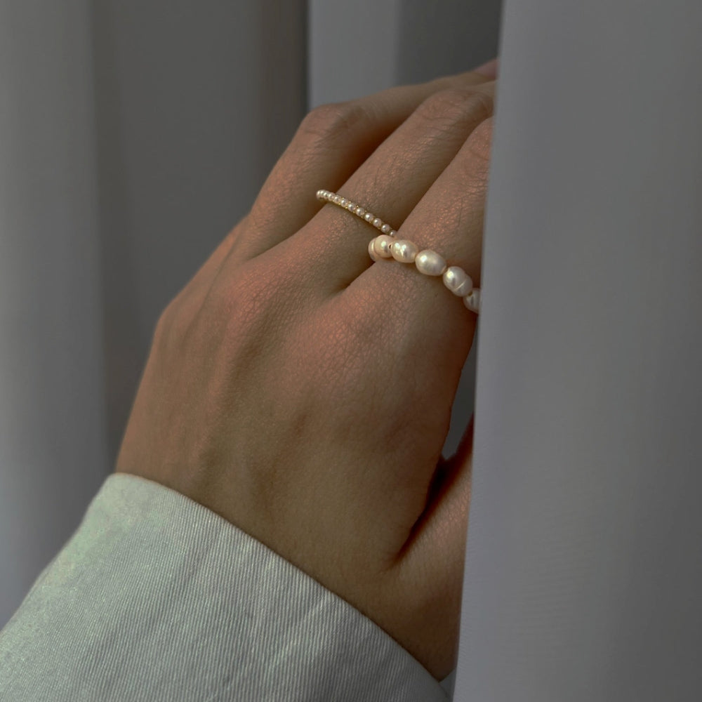 Bague en perles pour femmes