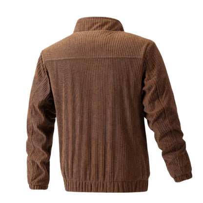 Veste pour Homme avec Col Montant et Poches Frontales | Modèle Pia