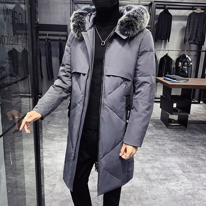 Manteau d’Hiver avec Capuche et Coupe Sportive pour Homme | Idéal pour l’Automne et l’Hiver