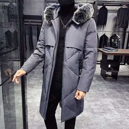Manteau d’Hiver avec Capuche et Coupe Sportive pour Homme | Idéal pour l’Automne et l’Hiver