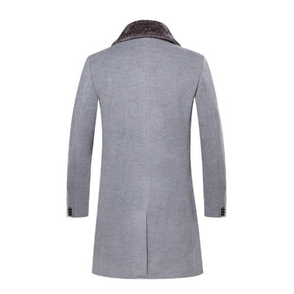 Veste Longue Coupe-Vent avec Éléments Réglables pour Homme | Idéale pour la Mi-Saison