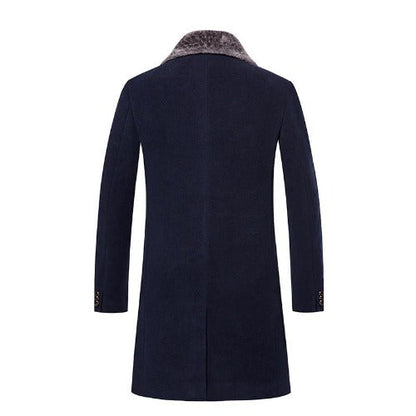 Veste Longue Coupe-Vent avec Éléments Réglables pour Homme | Idéale pour la Mi-Saison