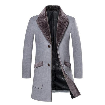 Veste Longue Coupe-Vent avec Éléments Réglables pour Homme | Idéale pour la Mi-Saison