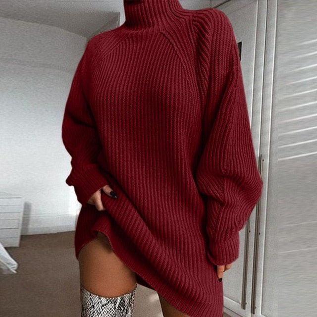 Pull En Maille À Manches Longues pour Femme | Idéal pour L’Automne Et L’Hiver