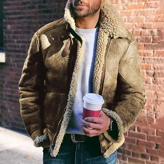 Blouson Bomber Matelassé avec Col Rembourré pour Homme | Idéal pour Automne et Hiver