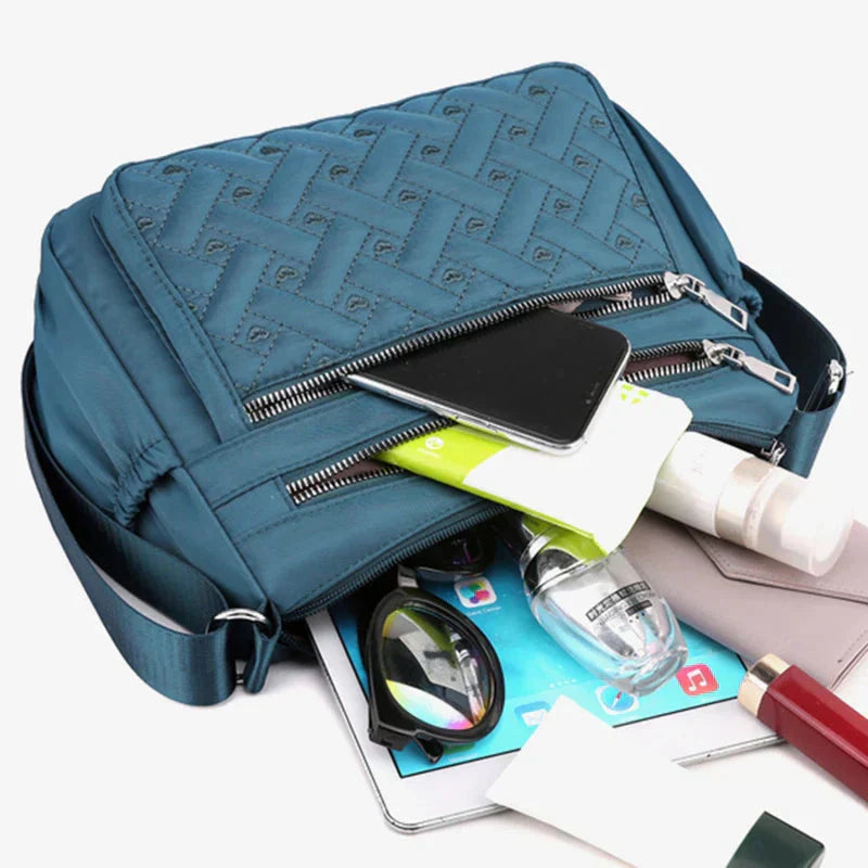 Sac À Épaule Avec Compartiments Et Bandoulière Réglable Pour Femmes | Idéal Pour Les Déplacements Et Le Quotidien