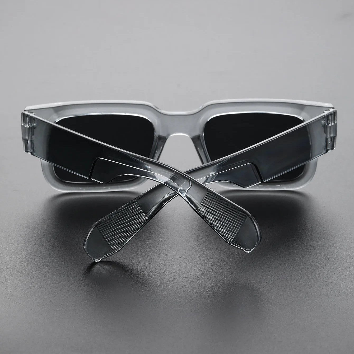Lunettes de soleil rectangulaires à monture épaisse pour femme | Idéal pour toutes les saisons