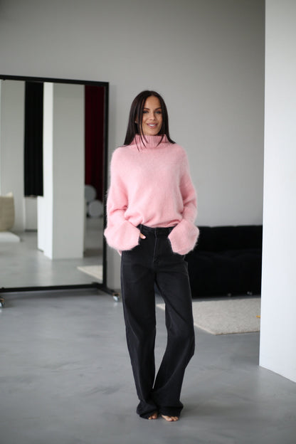 Pull à col roulé pour femmes