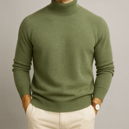 Pull à col roulé pour hommes