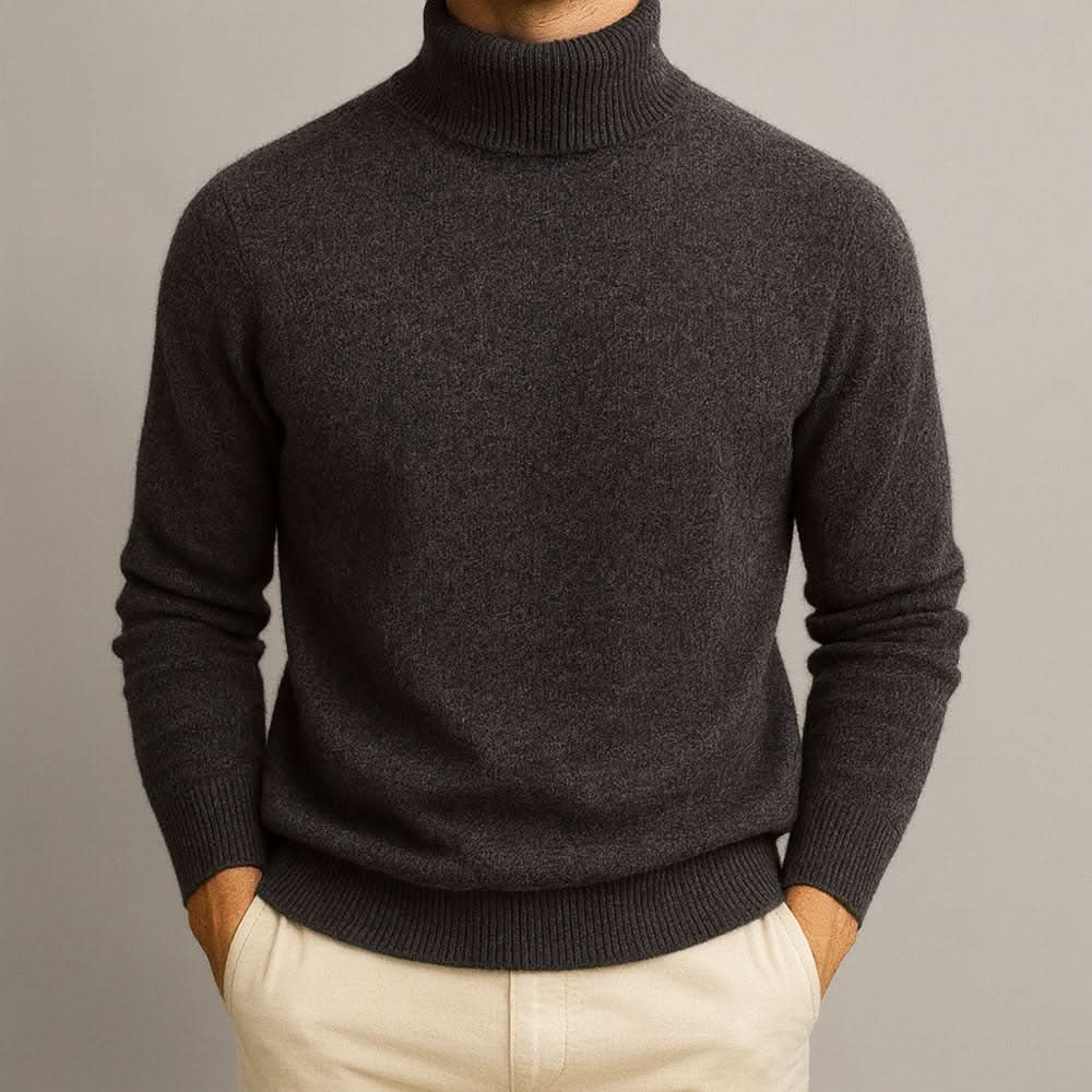 Pull à col roulé pour hommes