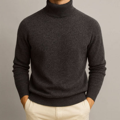 Pull à col roulé pour hommes