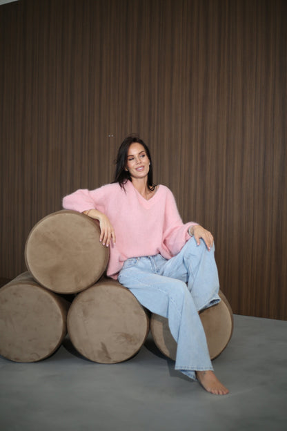 Pull col V pour femmes