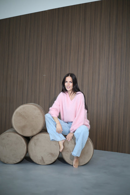Pull col V pour femmes