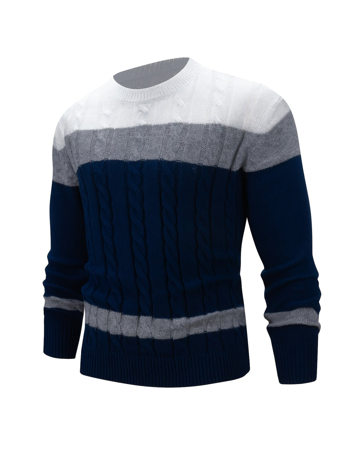Pull colorblock pour hommes