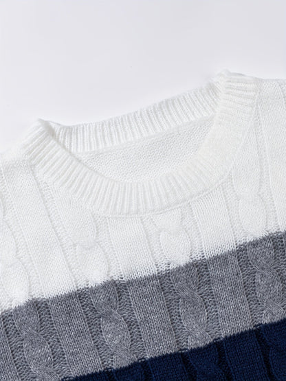 Pull colorblock pour hommes
