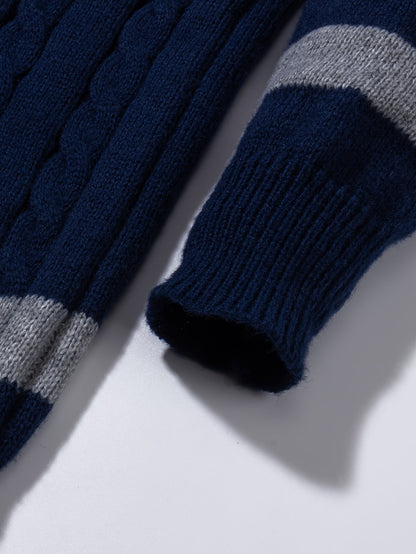 Pull colorblock pour hommes