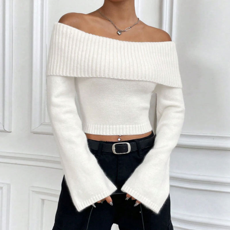 Pull épaules dénudées pour femmes