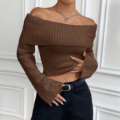 Pull épaules dénudées pour femmes