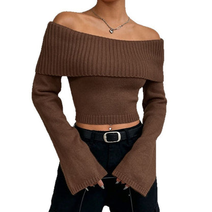 Pull épaules dénudées pour femmes