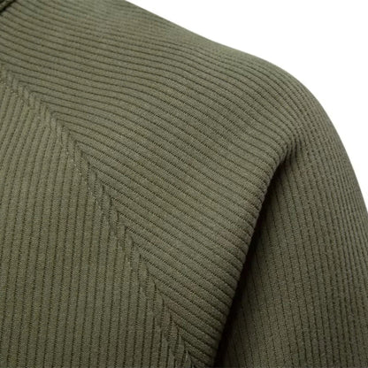 Pull à col montant zippé pour hommes
