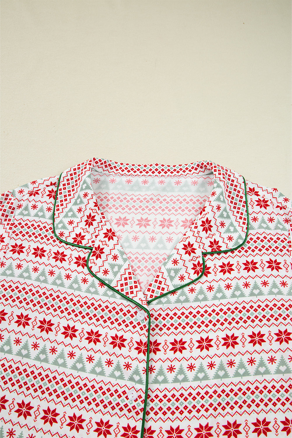 Pyjama à imprimé Noël pour femmes