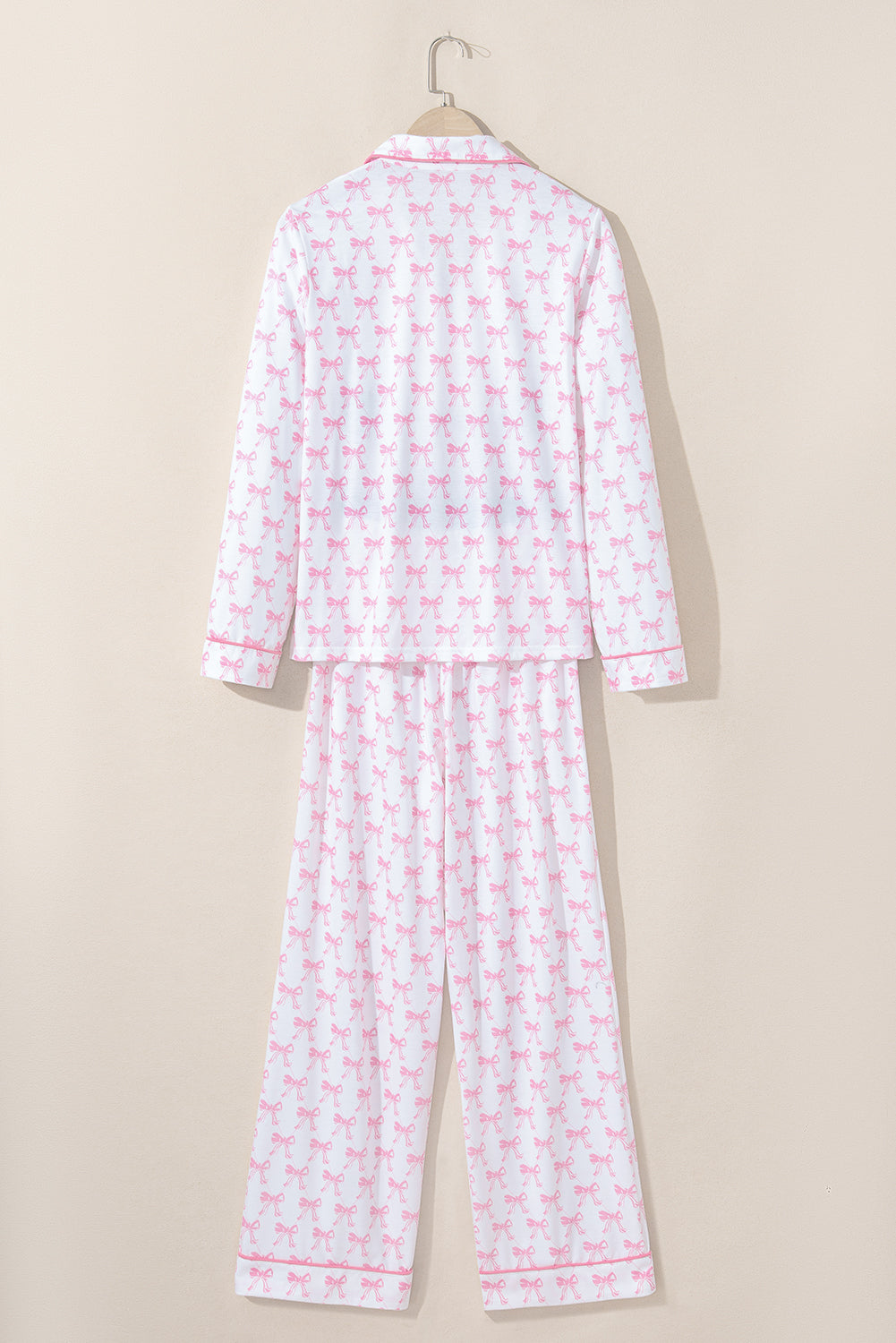 Pyjama à imprimé nœuds pour femmes