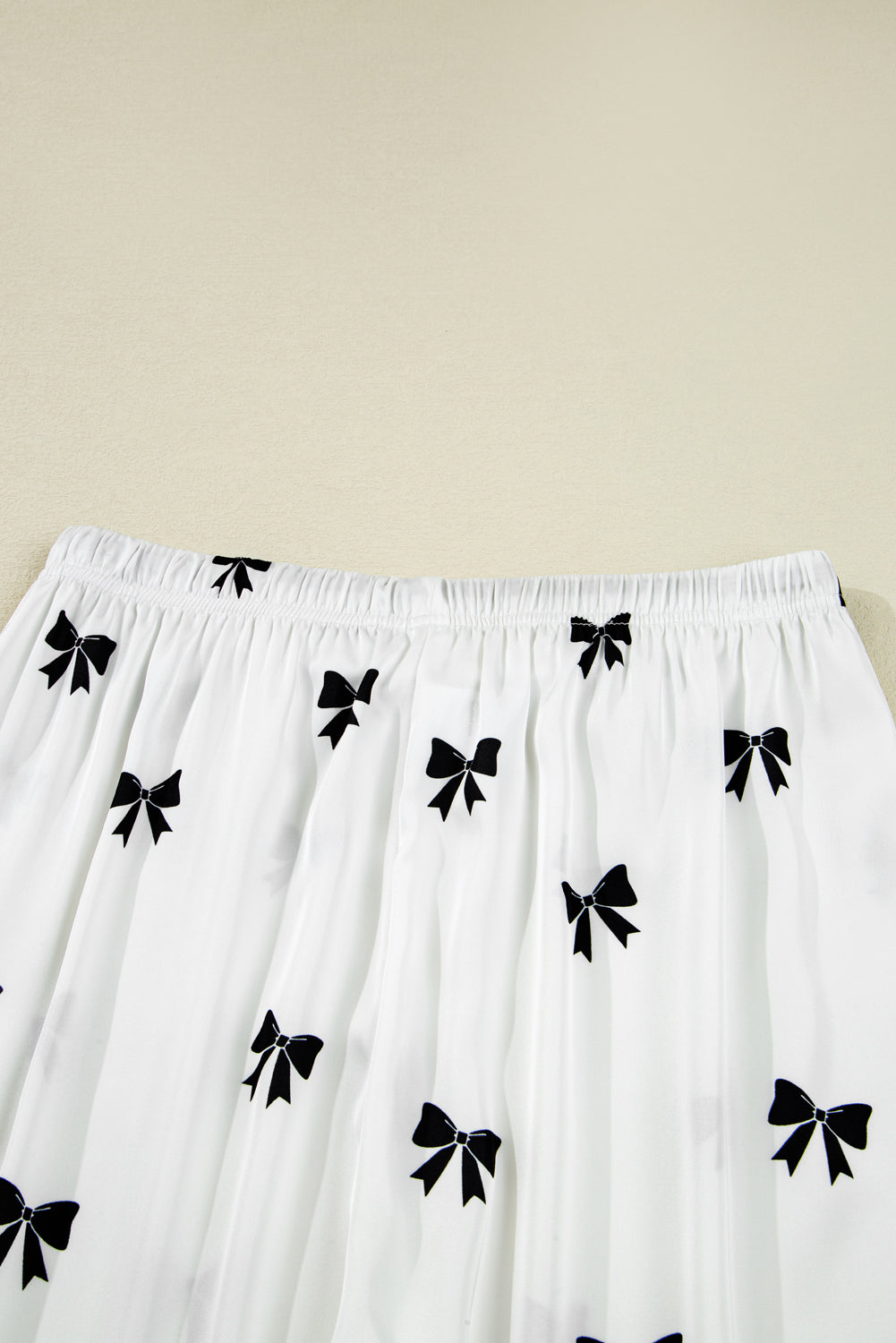 Pyjama à imprimé nœuds pour femmes