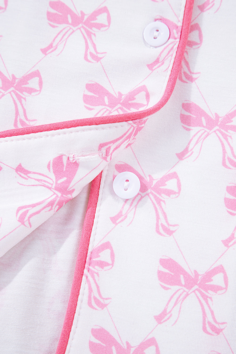 Pyjama à imprimé nœuds pour femmes