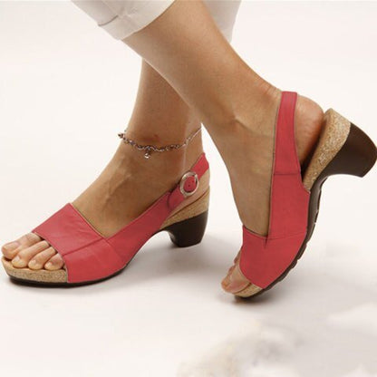 Sandales Avec Design Flexible Et Semelle Rembourrée Pour Femme | Idéal Pour L’été