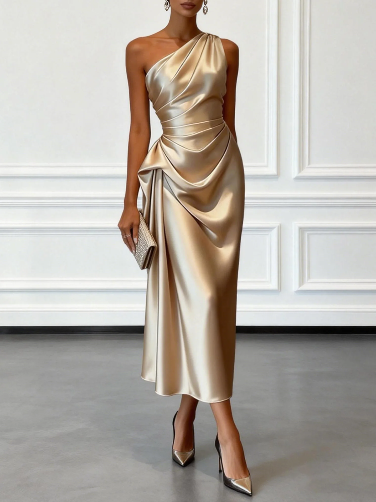 Robe asymétrique pour femmes