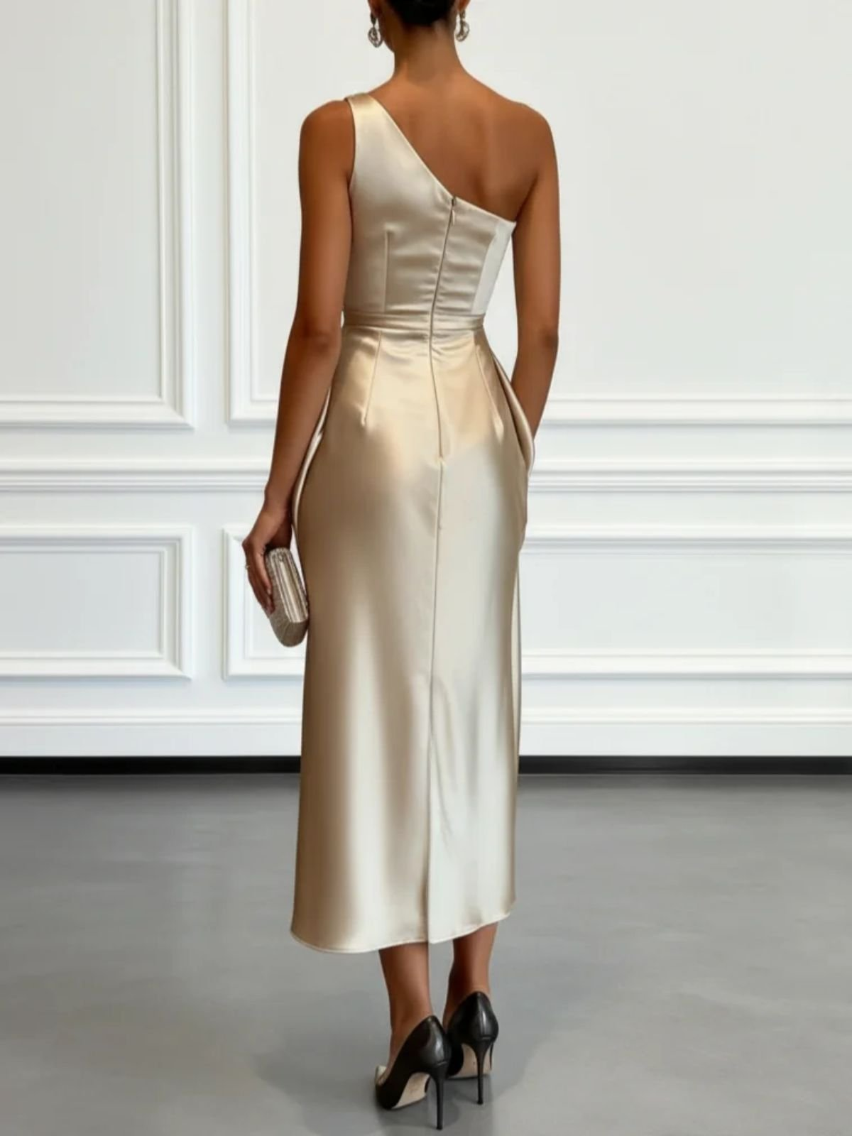 Robe asymétrique pour femmes