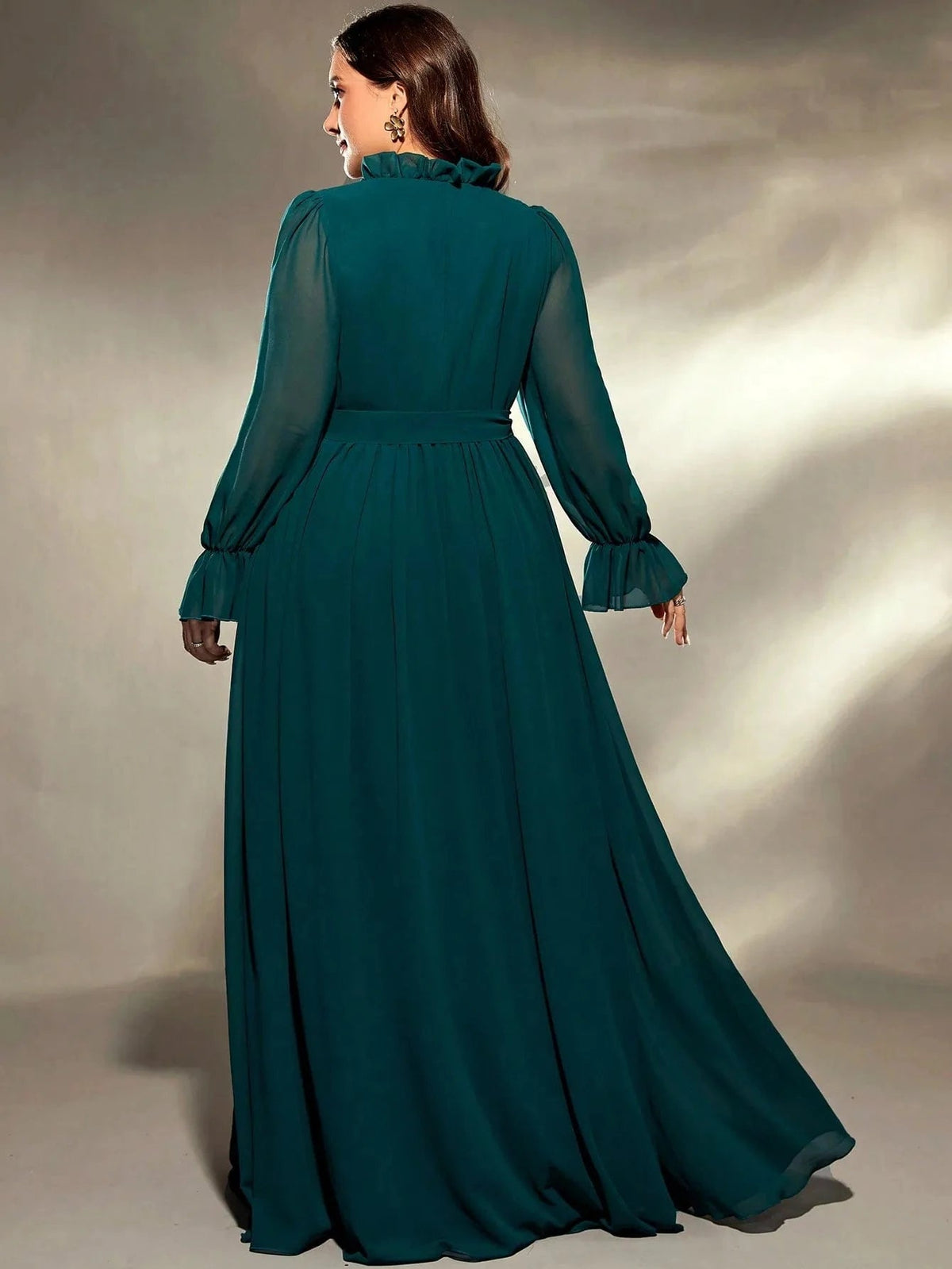Robe de soirée à ceinture pour femmes