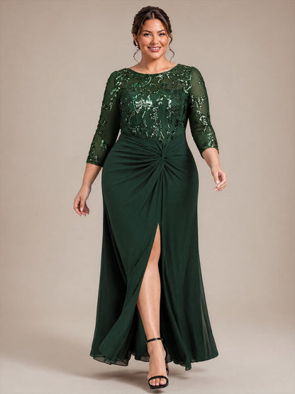 Robe de soirée à sequins pour femmes