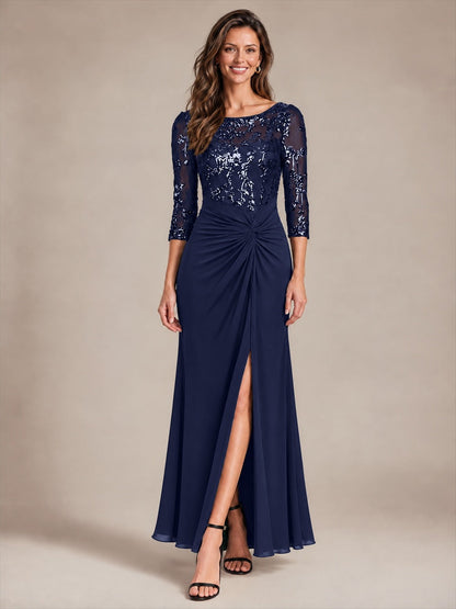 Robe de soirée à sequins pour femmes