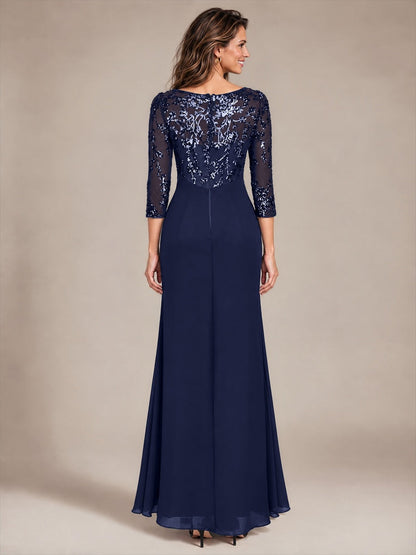 Robe de soirée à sequins pour femmes