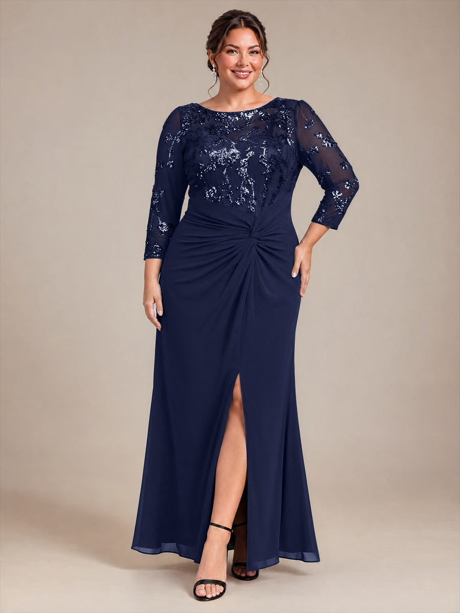 Robe de soirée à sequins pour femmes