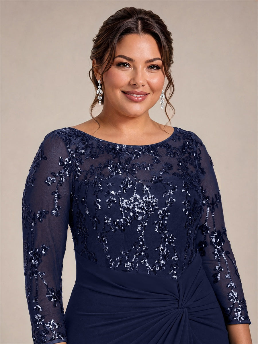 Robe de soirée à sequins pour femmes