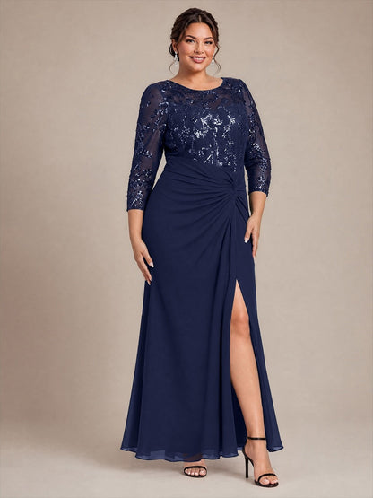 Robe de soirée à sequins pour femmes