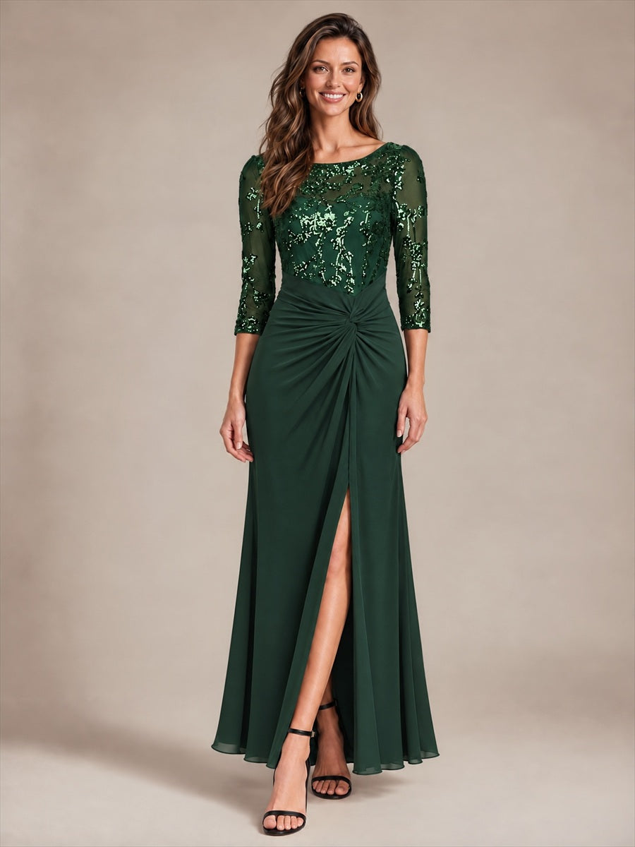 Robe de soirée à sequins pour femmes