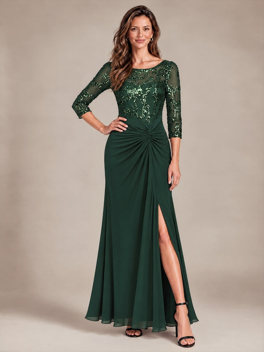 Robe de soirée à sequins pour femmes