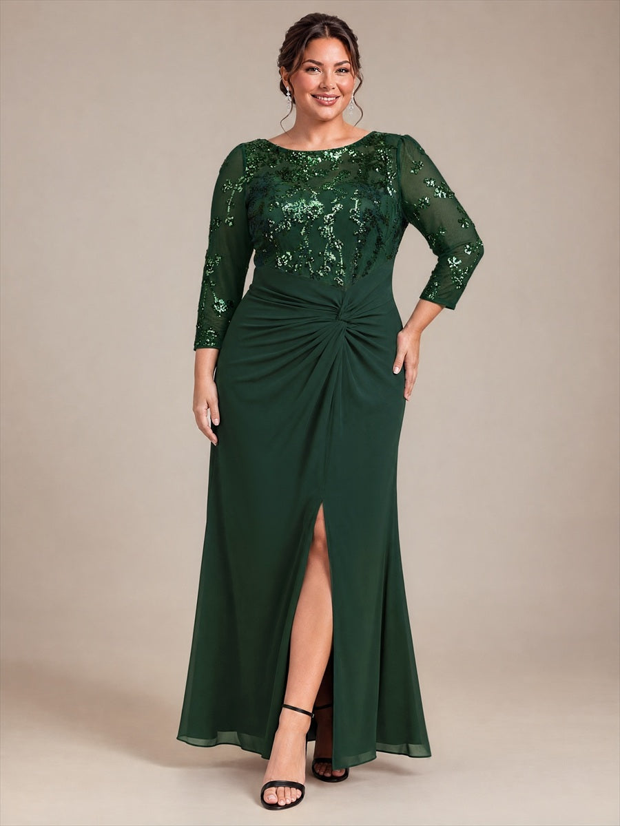 Robe de soirée à sequins pour femmes