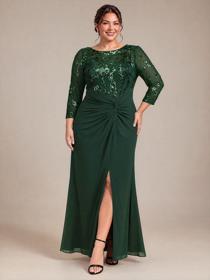 Robe de soirée à sequins pour femmes