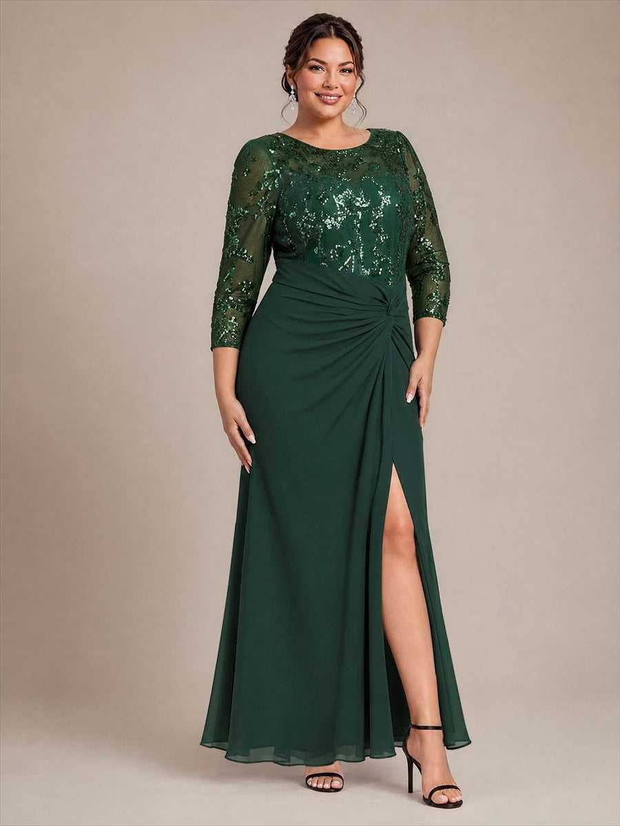 Robe de soirée à sequins pour femmes