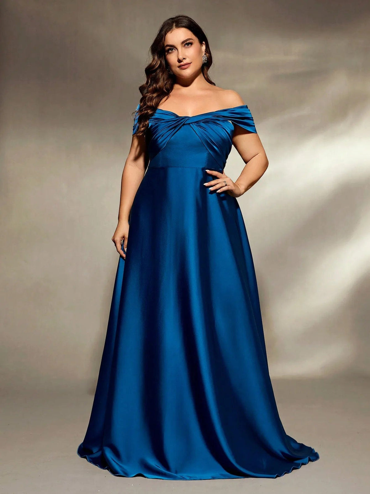 Robe de soirée épaules dénudées pour femmes