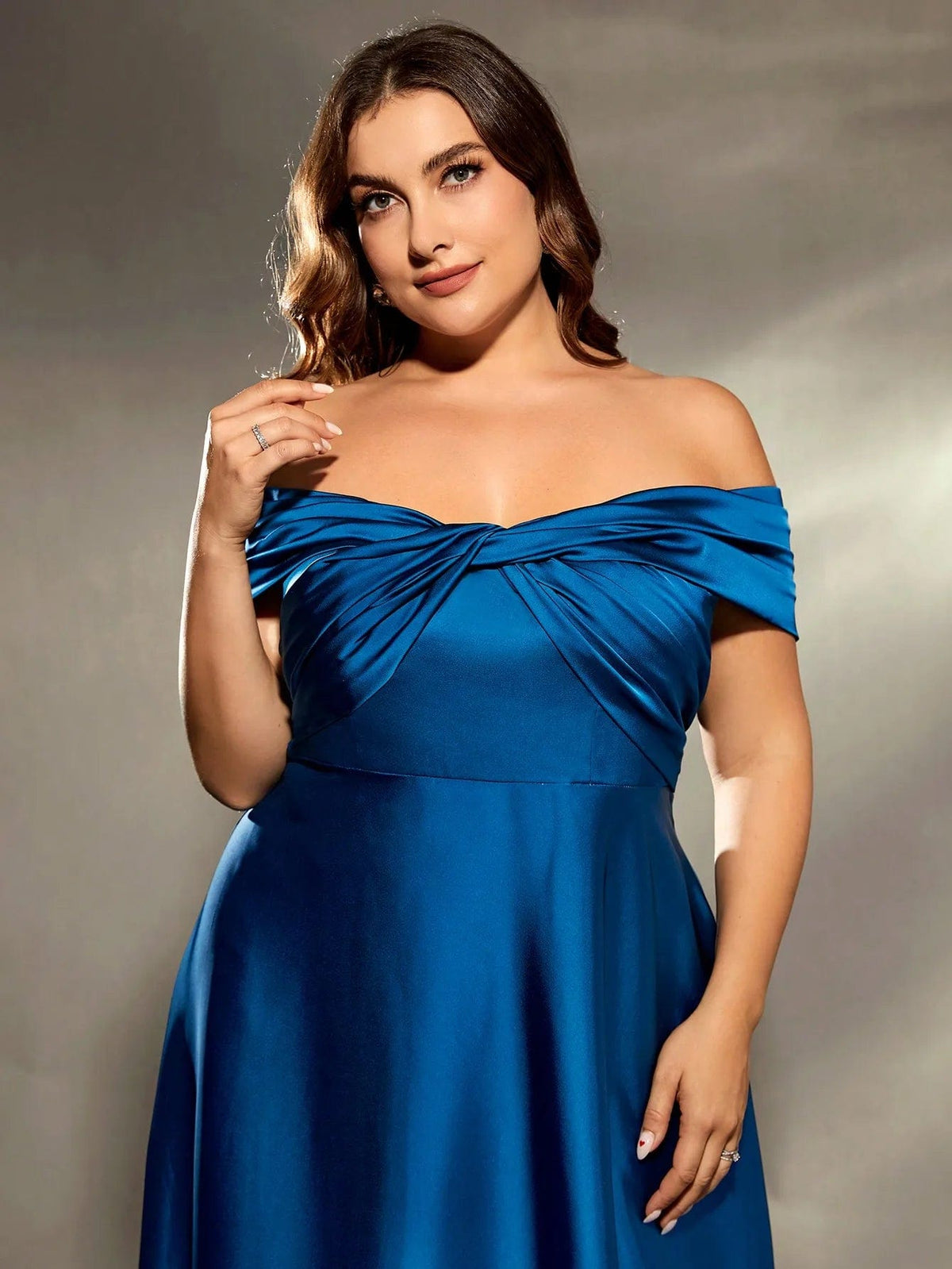 Robe de soirée épaules dénudées pour femmes