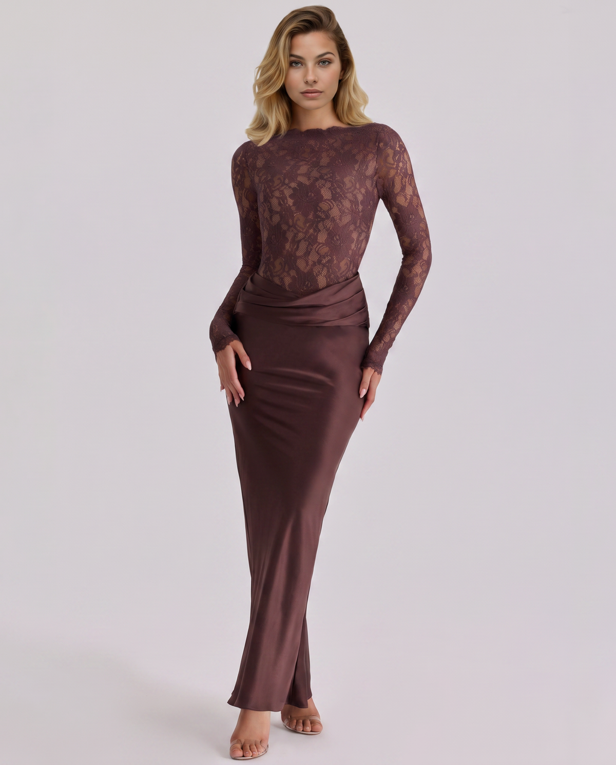 Robe de soirée longue pour femmes