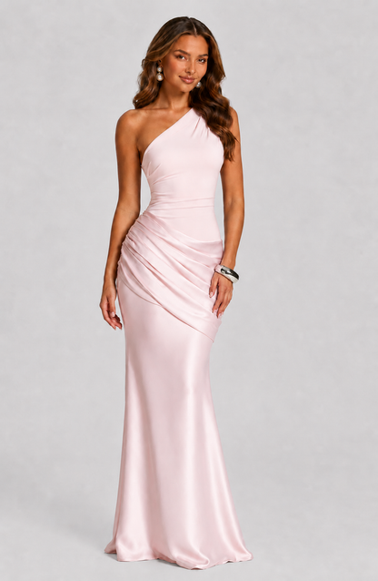 Robe maxi asymétrique pour femmes